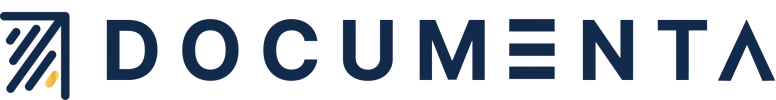 Logo Documenta Blue