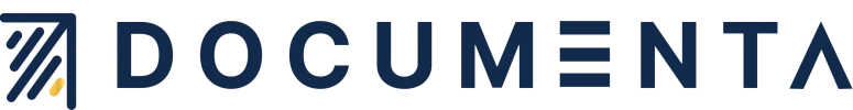 Logo Documenta Blue
